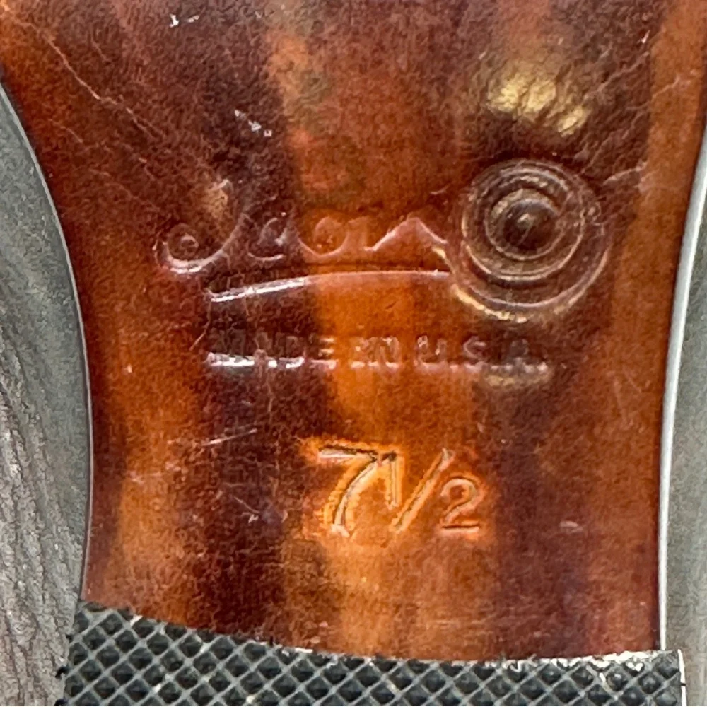 Icon Leather Mules. Size 7.5 - Picture 2 of 11